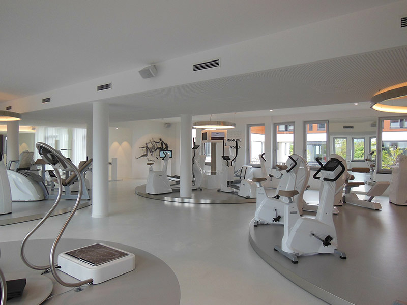 Sports image, Hygienic wall cladding